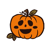 Scared Halloween Sticker