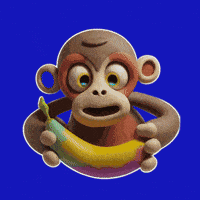 Hungry Monkey GIF