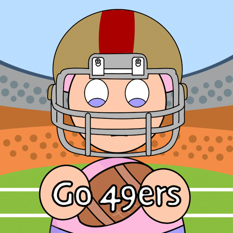 Go 49Ers GIF by Fatman