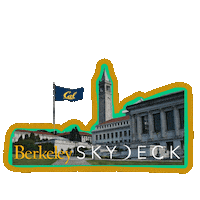 BerkeleySKYDECK cal berkeley accelerator skydeck Sticker