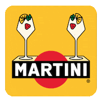 Martini Cocktail Summer Sticker by Martini