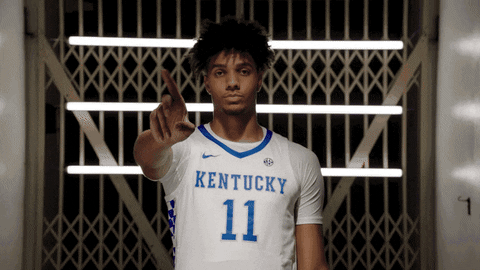 College Basketball No GIF by Kentucky Men’s Basketball. #BuiltDifferent