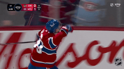 Montreal Canadiens Celebration GIF by NHL