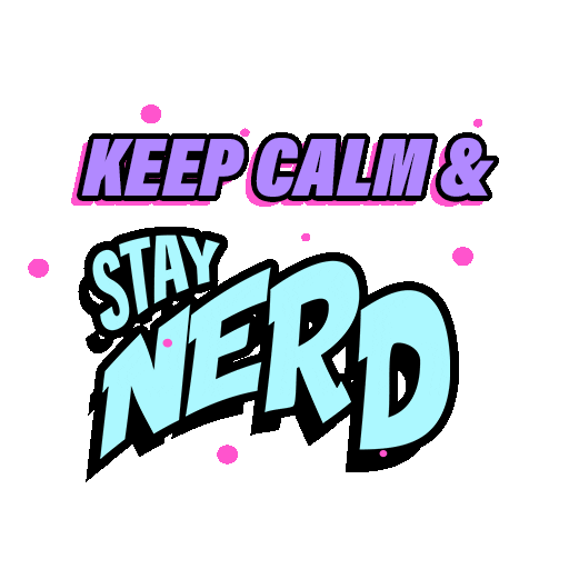 Chill Keep Calm Sticker by NERDS Candy