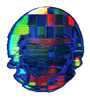 Glitch Emoji Sticker by #BASILIO