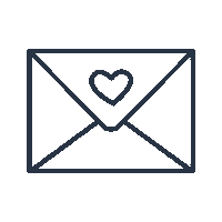 Loveletter Sticker by Sarah Braun • Hochzeitsfotografie