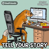 Book Tell GIF by VeeFriends
