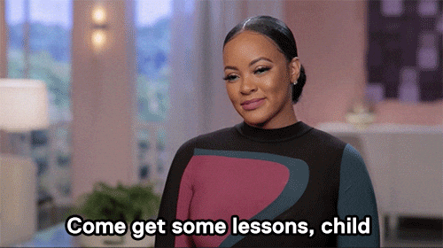 Basketball Wives Teacher GIF by VH1