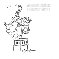 The Statue Of Liberty Trump GIF by marko