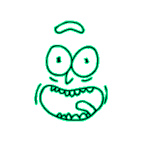 artsanddinges and rick morty pickle Sticker