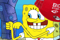 Spongebob Thumbs Up GIF by BioSteel Sports