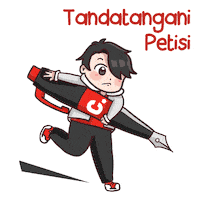 changeorg_id petition changeorg sign the petition changeorg indonesia Sticker
