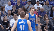 high five lets go GIF by NBA
