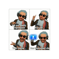 Funny Meme Downloading Sticker