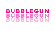 Bubblegun Sticker by Vestart_Studio
