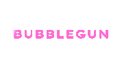Bubblegun Sticker by Vestart_Studio