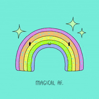 Happy Rainbow GIF