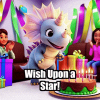Wish Upon A Star Party GIF by Divineasaur