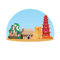 Vacation Sticker by Traveloka