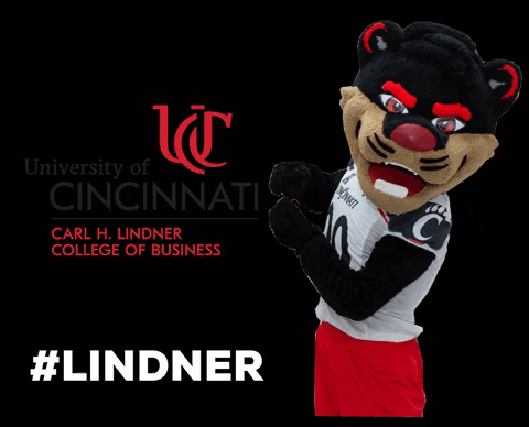 lindnercollege giphygifmaker cincinnati university of cincinnati lindner GIF