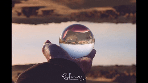 Exploring Crystal Ball GIF by Reifanzo Photography