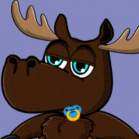 DoYouMoose sad baby nft crying GIF