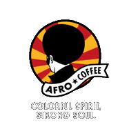 Afrocoffee coffee afro kaffee afro beats Sticker
