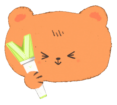 Bear Wayv Sticker