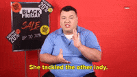 She Tackled the Other Lady