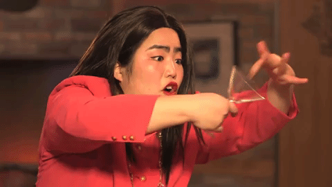 comedy drinking GIF