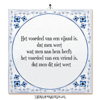 Troost Reflectie Sticker by Tegelspreuken.nl