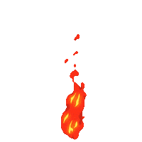Fire Tocha Sticker