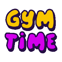 Fitness Running Sticker