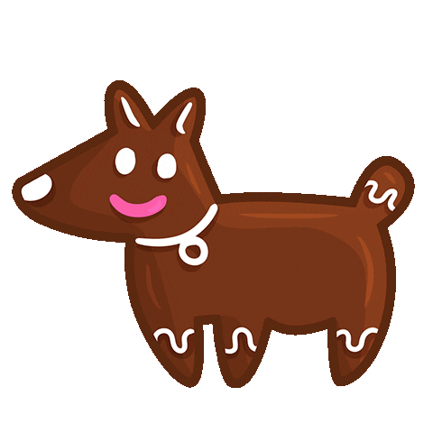 ThePinkAxolotl giphyupload happy dog christmas Sticker