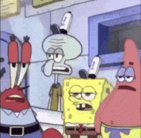 Spongebob Squarepants Sigh GIF