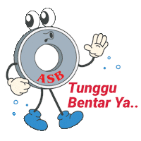 Happy Wait Sticker by Asian Bearindo Group