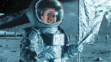 Space Moon GIF by Missy Elliott