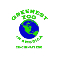 World Go Green Sticker by Cincinnati Zoo