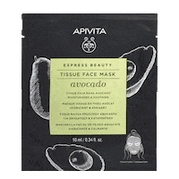 Avocado Face Mask Sticker by Apivita