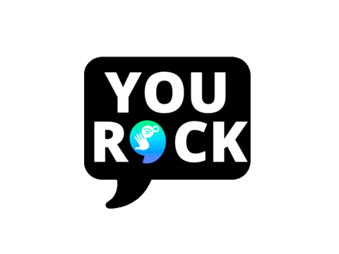 You Rock Sticker by Hola Digital