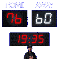 60 Away Sticker