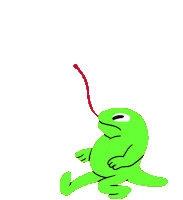 Hungry On My Way Sticker by Neil Sanders