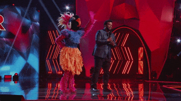 Waves GIF by The Masked Dancer