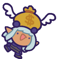 Fly Away Money Sticker by Ng Khai Hong