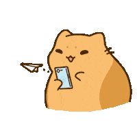 Cat Sticker by Bichi Mao