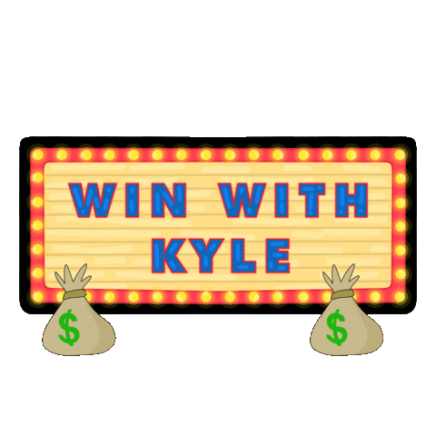 kylecovers giphyupload money sign kyle Sticker