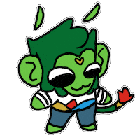 Nerd Mascote Sticker