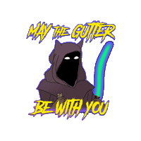 Clone Wars Sticker by Gutter Cat Gang