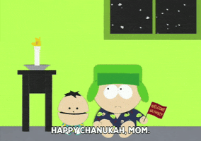 kyle broflovski flag GIF by South Park 