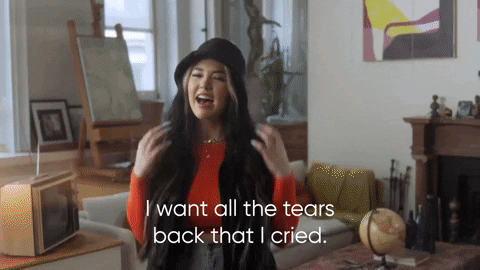 Fingers Crossed GIF by Lauren Spencer Smith